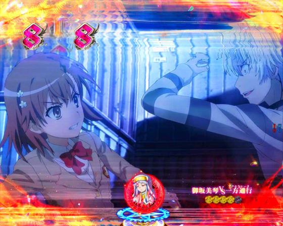 パチンコPとある魔術の禁書目録2のVSアクセラレータ