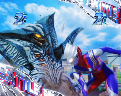パチンコぱちんこ ウルトラマンティガ 1500×84の決戦バトルSPSPリーチ:VSガゾートⅡ(2)