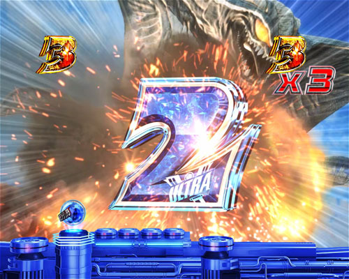 パチンコぱちんこ ウルトラマンティガ 1500×84の怪獣SPリーチ:ゴルザ(チャンスアップ)