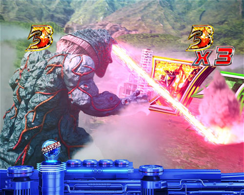 パチンコぱちんこ ウルトラマンティガ 1500×84の怪獣SPリーチ:ガゾートⅡ(チャンスアップ)
