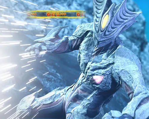 パチンコぱちんこ ウルトラマンティガ ウルトラ超光ライトver.のワンパンバトル:VSキリエロイドII