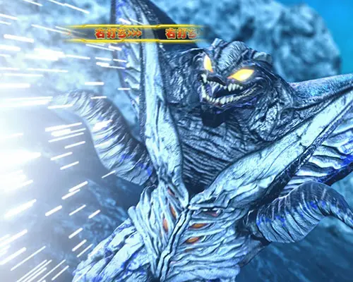 パチンコぱちんこ ウルトラマンティガ ウルトラ超光ライトver.のワンパンバトル:VSガゾートII