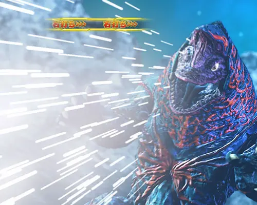 パチンコぱちんこ ウルトラマンティガ ウルトラ超光ライトver.のワンパンバトル:VSゴルザ