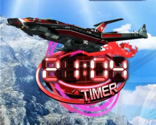 パチンコぱちんこ ウルトラマンティガ ウルトラ超光ライトver.のGUTSタイマー予告:赤