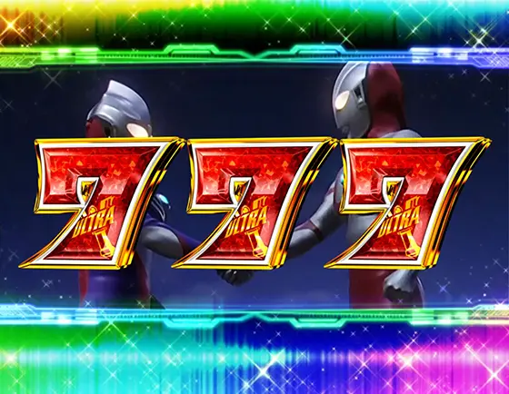 パチンコぱちんこ ウルトラマンティガ ウルトラ超光ライトver.の全回転リーチ(2)