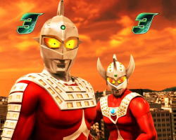 ぱちんこ ウルトラ6兄弟 Light Version Light Versionのセブン登場時の画像