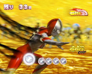 ぱちんこ ウルトラ6兄弟のラッシュ中の画像