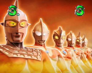 パチンコぱちんこ ウルトラ6兄弟の6兄弟集結時の画像