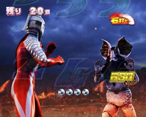 パチンコぱちんこ ウルトラ6兄弟 Light Versionのウルトラバトル