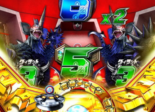 パチンコぱちんこ ウルトラマンタロウ2の金系演出
