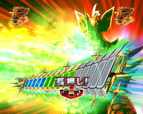 パチンコぱちんこ ウルトラセブン 超乱舞のビーム系攻撃