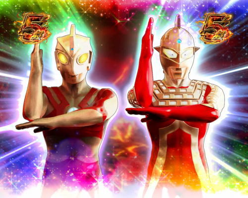 パチンコぱちんこ ウルトラセブン 超乱舞の兄弟共闘