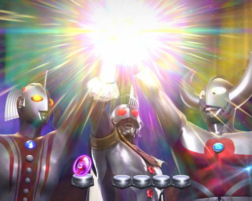 パチンコぱちんこ ウルトラセブン 超乱舞の父母カットイン