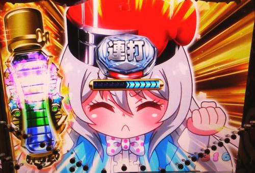 パチンコPうまい棒4500～10500のパトチャンスリーチ
