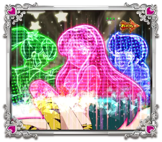 パチンコPうる星やつら～Eternal Love Song～のキャラアクション