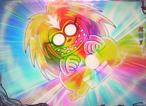 パチンコPうしおととら～超獣SPEC～のとら一発告知画像