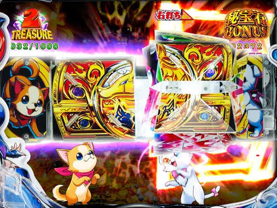 パチンコPわんニャンアドベンチャーの画ギミック煽り