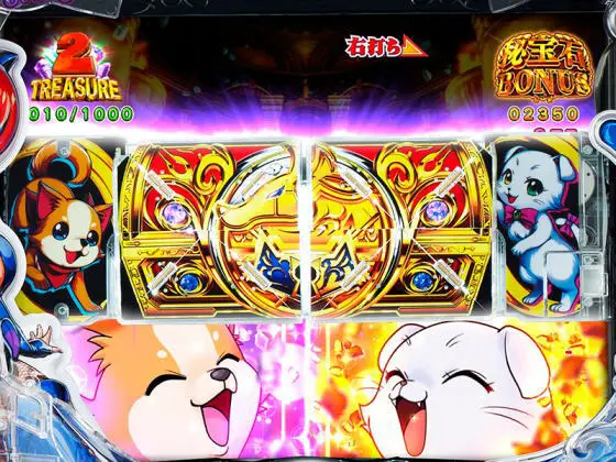 パチンコPわんニャンアドベンチャーのカットイン