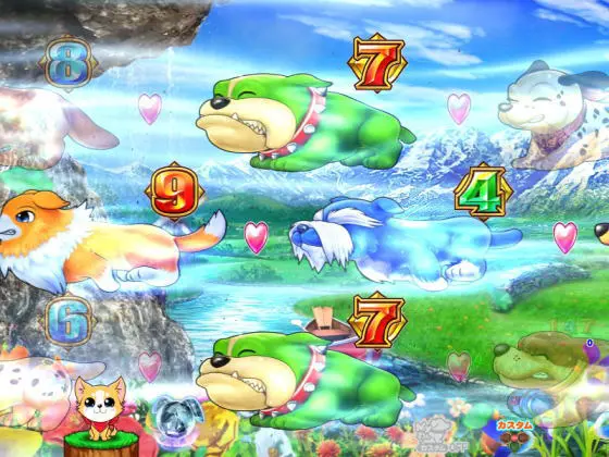 パチンコPわんニャンアドベンチャーの突風SP