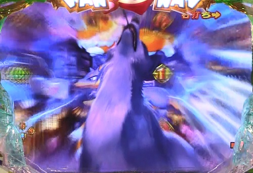 パチンコPAわんわんパラダイスVのノラ咆哮の画像