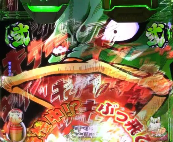 パチンコPやじきた道中記 甘味ver.の河童リーチ画像