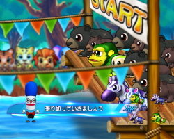 パチンコP野生の王国GO M2-Tのトライアスロンリーチ画像