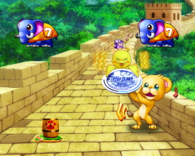 パチンコP野生の王国GO M-T YT800のSPリーチ中画像