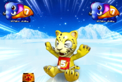 パチンコP野生の王国GO M-T YT800の氷上画像