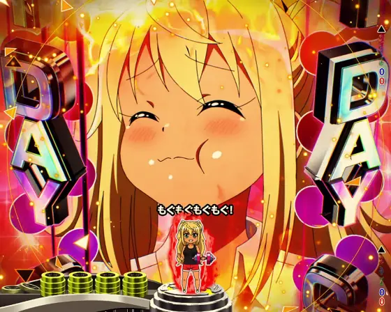 パチンコPAフィーバーダンベル何キロ持てる？のひびきのチートデイアイコン(キーポイント)画像