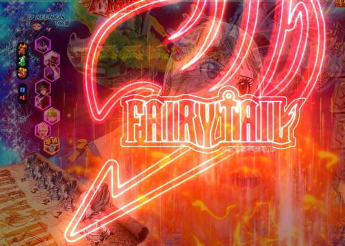 パチンコPA FAIRY TAIL2 JWAの紋章フラッシュ予告