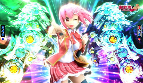 パチンコぱちんこGⅠ優駿倶楽部遊タイム付の確変中の画像