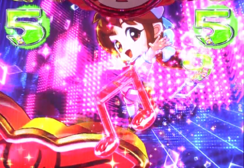 パチンコPA元祖大工の源さん2の楽曲リーチ画像