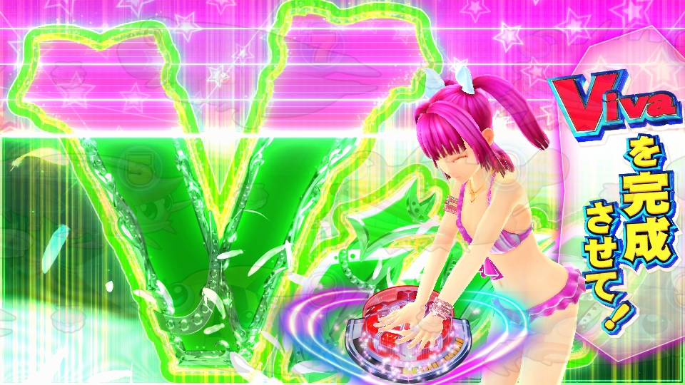 パチンコPAギンギラパラダイス 夢幻カーニバル 強99ver.のVivaチャレンジ画像
