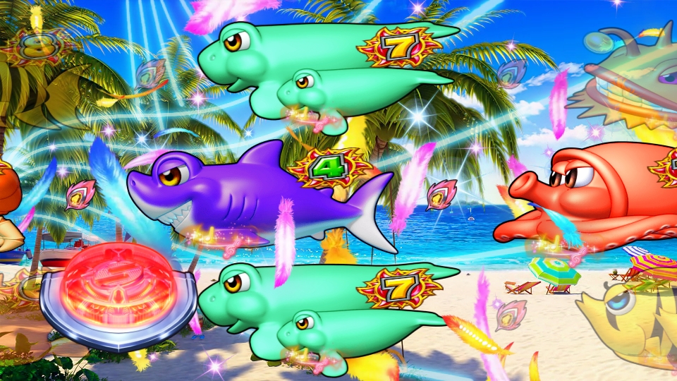 パチンコPAギンギラパラダイス 夢幻カーニバル 強99ver.のサンバリーチ画像
