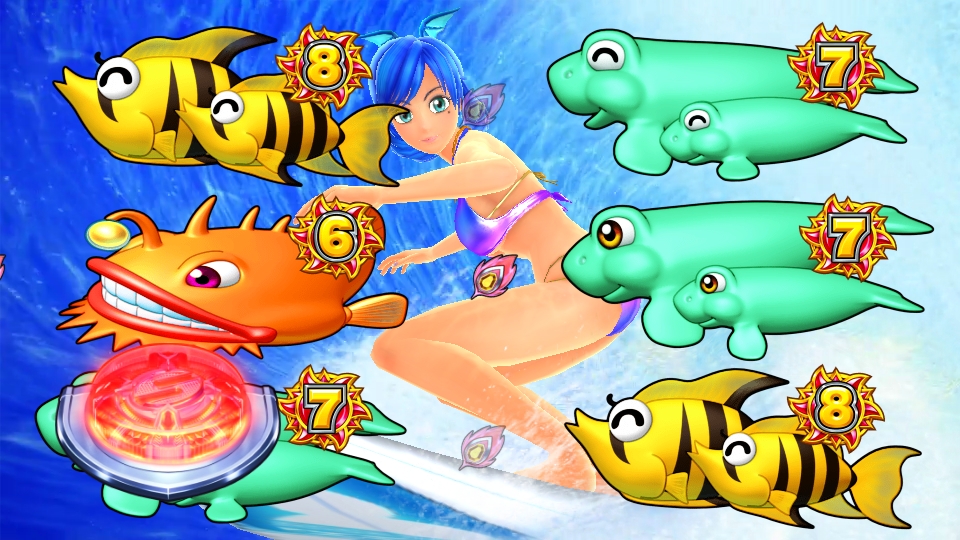 パチンコPAギンギラパラダイス 夢幻カーニバル 強99ver.のワリンリーチ画像