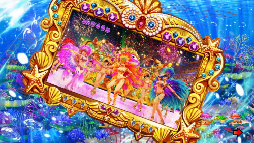 パチンコPAギンギラパラダイス 夢幻カーニバル 強99ver.のビジョンバック画像