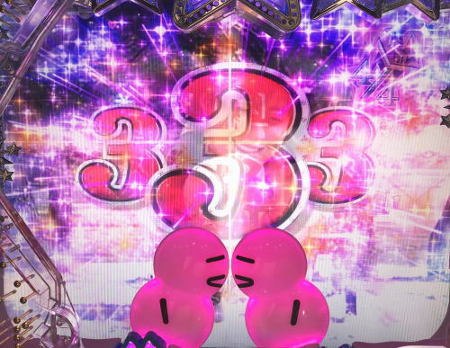 パチンコぱちんこ 冬のソナタ SWEET W HAPPY Versionの雪だるまチャンス