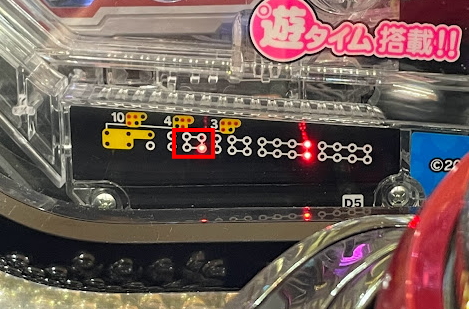 パチンコPAフィーバーマクロスフロンティア4 88verのラムクリア画像