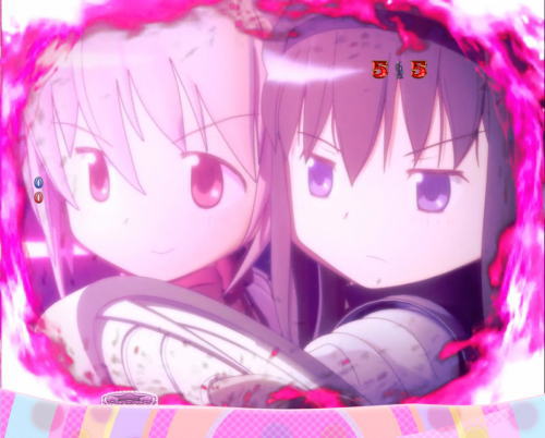 パチンコぱちんこ 劇場版 魔法少女まどか☆マギカ キュゥべえver.の画像
