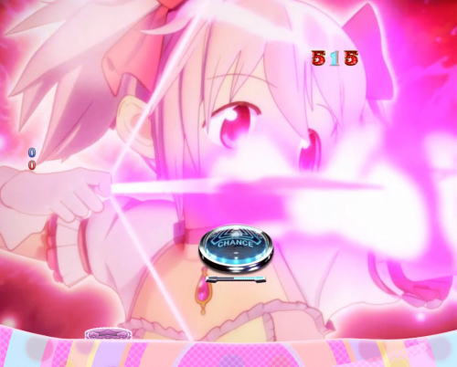 パチンコぱちんこ 劇場版 魔法少女まどか☆マギカ キュゥべえver.の画像