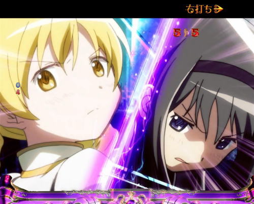 パチンコぱちんこ 劇場版 魔法少女まどか☆マギカ キュゥべえver.の画像