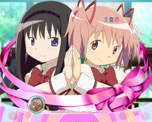 パチンコぱちんこ 劇場版 魔法少女まどか☆マギカ キュゥべえver.の画像