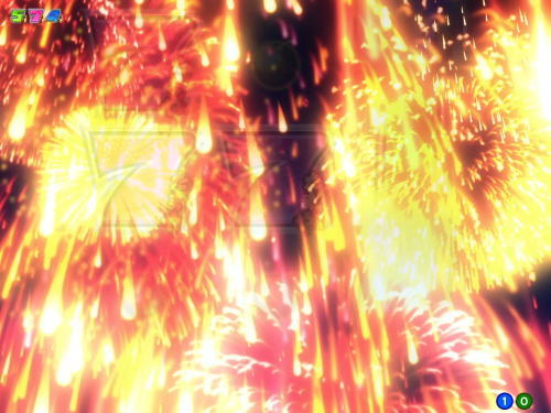 パチンコPA満開花火GOの大花火演出