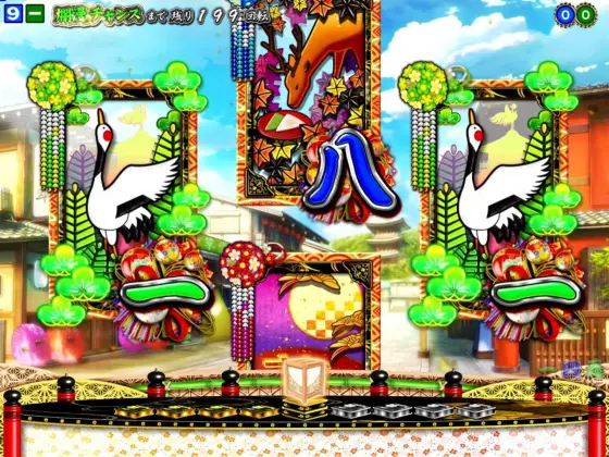 パチンコPA満開爛漫GOのノーマルリーチ