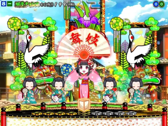 パチンコPA満開爛漫GOのミニキャラ