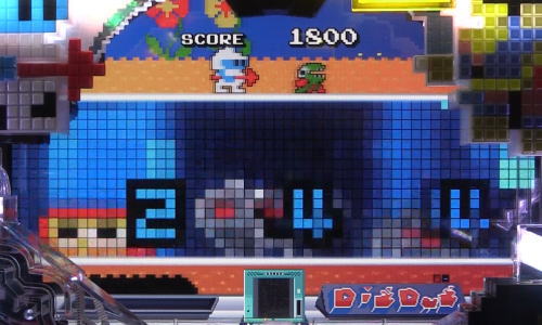 パチンコPナムココレクションのチャンス目演出リズミカル