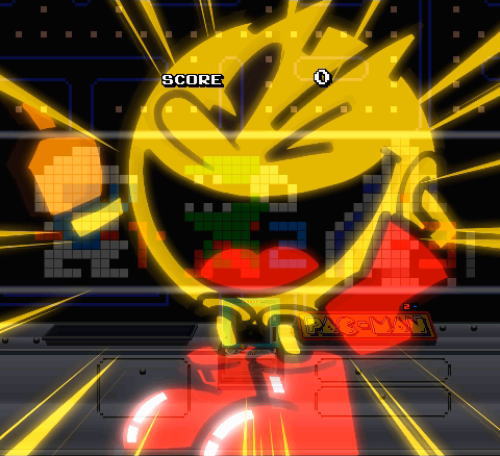 パチンコPナムココレクションのパックマンフラッシュ