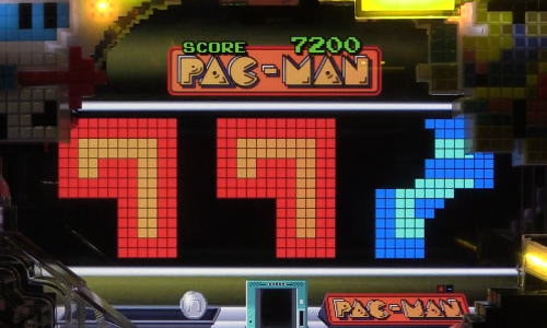 パチンコPAナムココレクション89ver.のパックマンロングリーチ