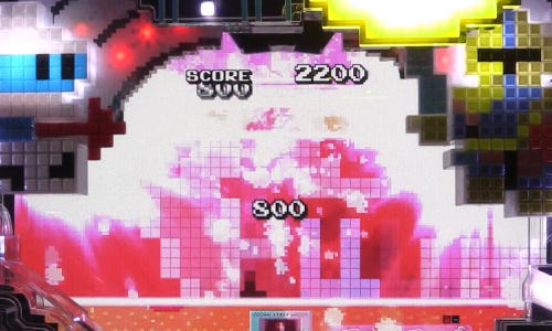 パチンコPAナムココレクション89ver.のキャラクター役物作動赤