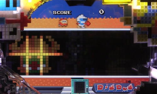 パチンコPナムココレクションのドルアーガの顔